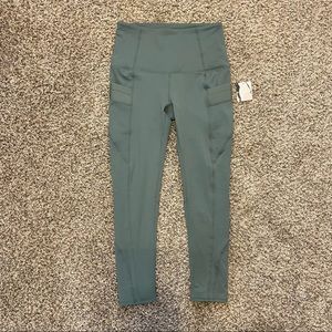 Free People Movement Sage Green Leggings
